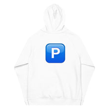Carica l'immagine nel visualizzatore di Gallery, Pushing P- Felpa raglan ecologica con cappuccio unisex