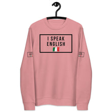 Carica l'immagine nel visualizzatore di Gallery, I SPEAK ENGLISH - Felpa eco unisex