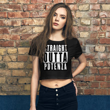 Carica l'immagine nel visualizzatore di Gallery, Straight Outta POTENZA  Maglietta corta da donna