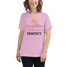 Carica l'immagine nel visualizzatore di Gallery, My imperfections- T-shirt relaxed fit donna