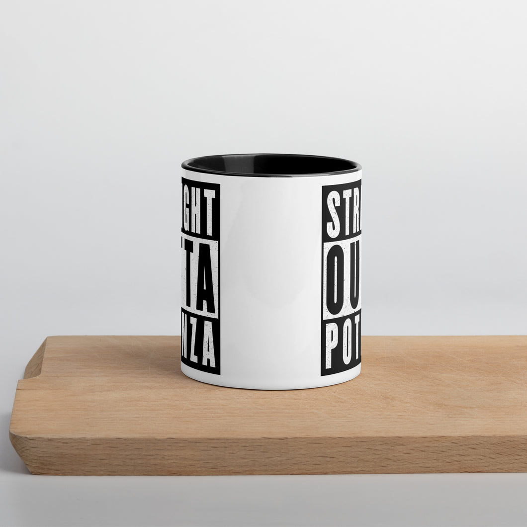 Straight Outta Potenza Tazza con interno colorato