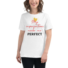 Carica l&#39;immagine nel visualizzatore di Gallery, My imperfections- T-shirt relaxed fit donna

